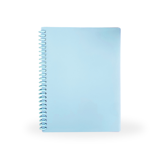 Topla Ring Cover Index Note 203 B5 - Pastel Biru