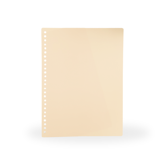 Topla Cover Note 204 B5 - Krem