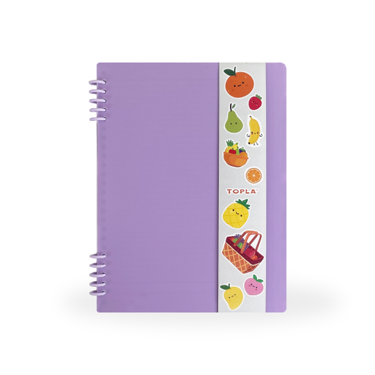 Topla Ring notebook 205 B5 - Ungu