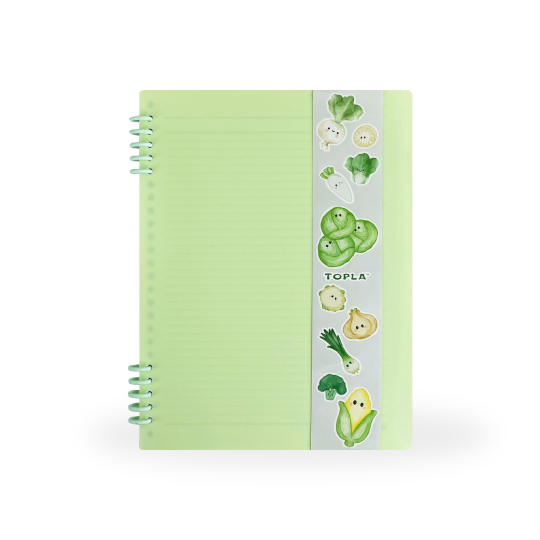 Topla Ring notebook 205 B5 - Pastel Hijau