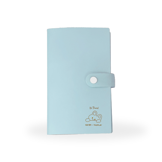 Topla Card Album 101 Pastel - Pastel Biru
