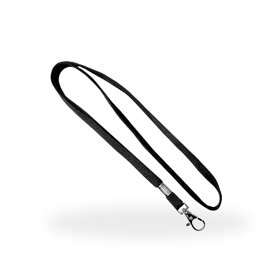 Topla Tali Cantol - 1 cm - Hitam