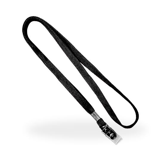 Topla Tali Jepit - 1 cm - Hitam