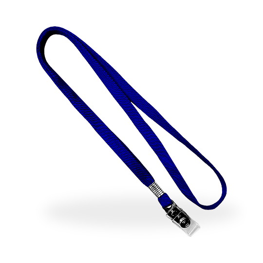 Topla Tali Jepit - 1 cm - Biru